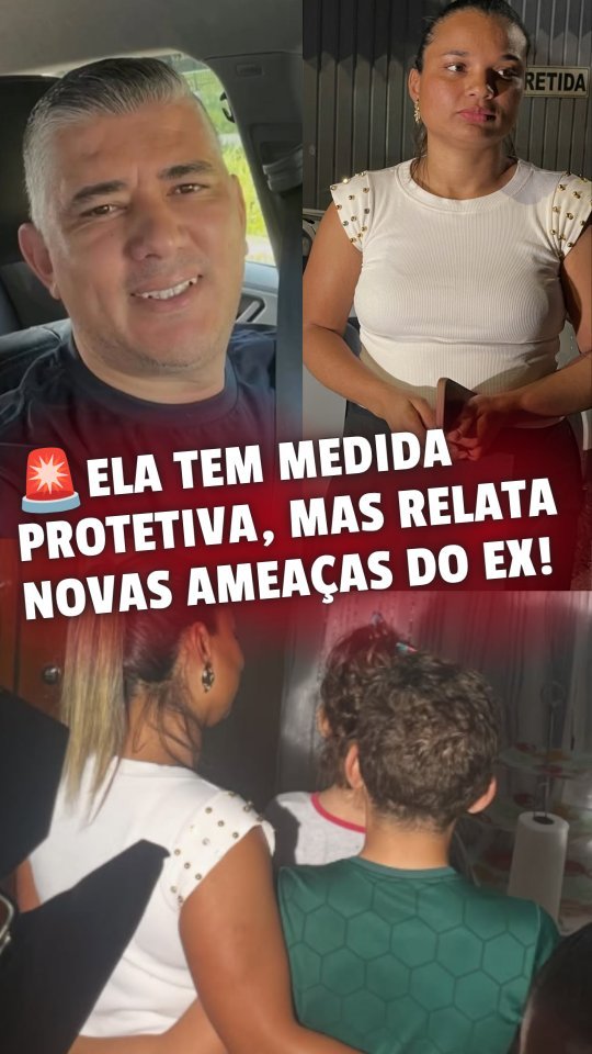 🚨 MEDIDA PROTETIVA FOI SUFICIENTE? O RELATO DE DANIELE CONTRA O EX. Mesmo respaldada p…