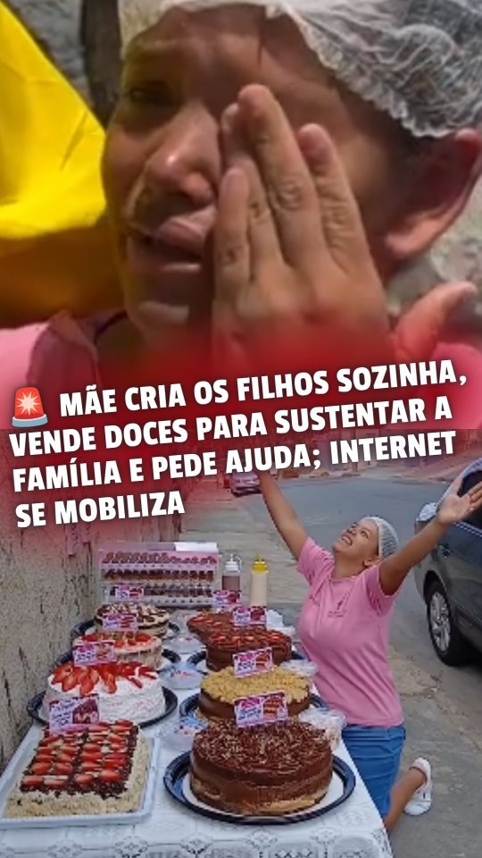 🚨 A HISTÓRIA DESSA MÃE GUERREIRA. Criando os filhos sozinha e vendendo doces na calçad…